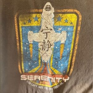 VINTAGE Firefly “Serenity” t-shirt size 3X